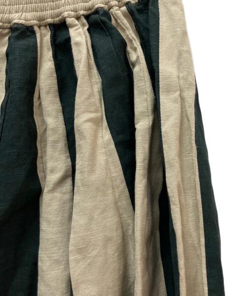 mis braque（エムズブラック）mis braque (エムズブラック) サルエルパンツ ベージュ サイズ:Ｍの古着・服飾アイテム