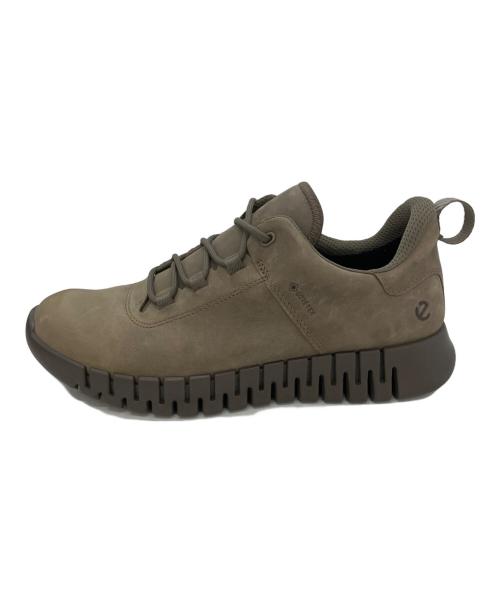 ECCO（エコー）ECCO (エコー) ウォーキングシューズ ブラウン サイズ:26.5の古着・服飾アイテム