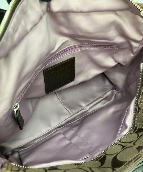 COACH（コーチ）COACH (コーチ) ハンドバッグ ブラウンの古着・服飾アイテム