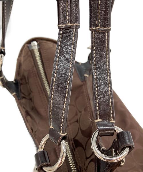COACH（コーチ）COACH (コーチ) ハンドバッグ ブラウンの古着・服飾アイテム