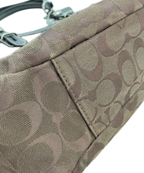 COACH（コーチ）COACH (コーチ) ハンドバッグ ブラウンの古着・服飾アイテム