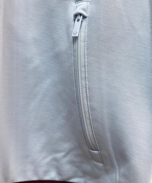 adidas（アディダス）adidas (アディダス) トラックジャケット バーガンディー×スカイブルー サイズ:XLの古着・服飾アイテム