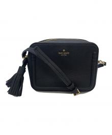 Kate Spade（ケイトスペード）の古着「タッセルショルダーバッグ」｜ブラック