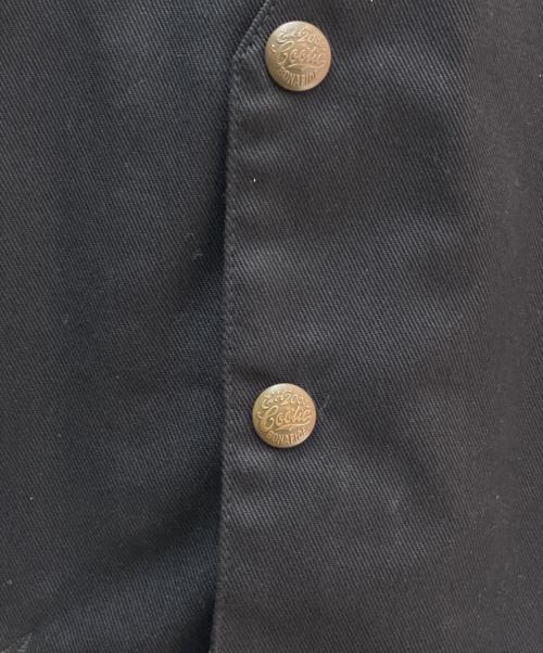 COOTIE PRODUCTIONS（クーティープロダクツ）COOTIE PRODUCTIONS (クーティープロダクツ) ジレ ブラック サイズ:Lの古着・服飾アイテム