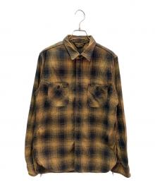 COOTIE（クーティー）の古着「長袖シャツ」｜ブラウン