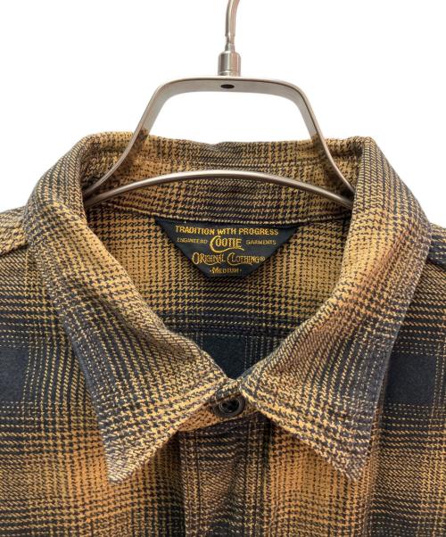 COOTIE（クーティー）COOTIE (クーティー) 長袖シャツ ブラウン サイズ:Ｍの古着・服飾アイテム