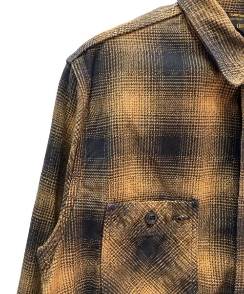 COOTIE（クーティー）COOTIE (クーティー) 長袖シャツ ブラウン サイズ:Ｍの古着・服飾アイテム