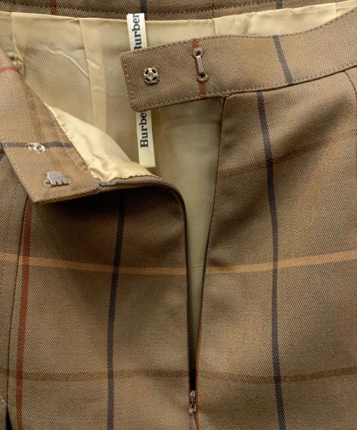 Burberry's（バーバリー）Burberry's (バーバリー) チェックスカート ベージュ サイズ:不明の古着・服飾アイテム