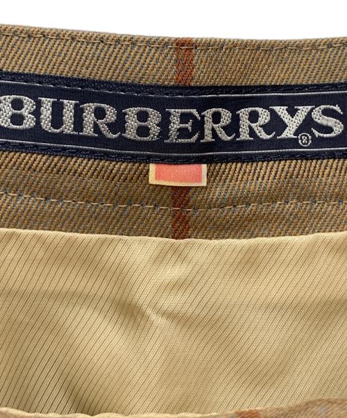 Burberry's（バーバリー）Burberry's (バーバリー) チェックスカート ベージュ サイズ:不明の古着・服飾アイテム