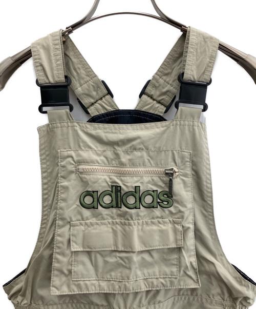 adidas（アディダス）adidas (アディダス) オーバーオール ベージュ サイズ:Ｓの古着・服飾アイテム