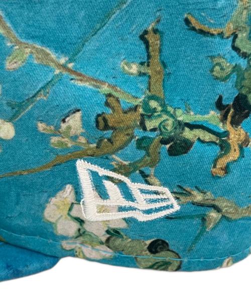 New Era（ニューエラ）New Era (ニューエラ) キャップ フィンセント アーモンドの枝 ブルー サイズ:71/2の古着・服飾アイテム