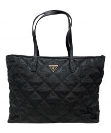 GUESS（ゲス）の古着「トートバッグ」｜ブラック