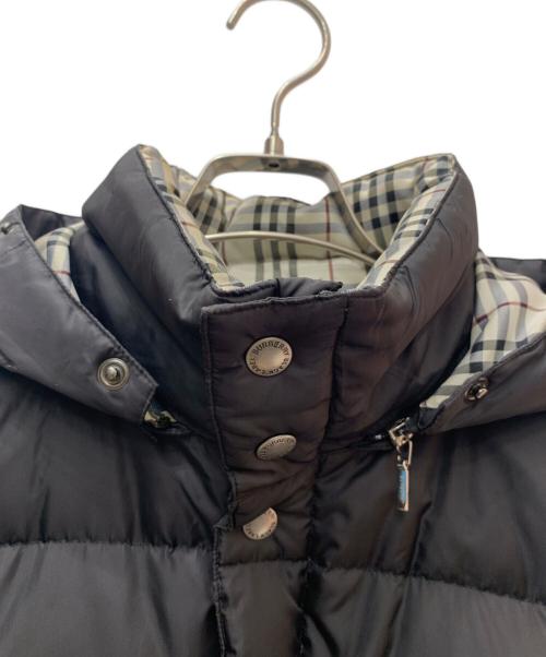 BURBERRY BLACK LABEL（バーバリーブラックレーベル）BURBERRY BLACK LABEL (バーバリーブラックレーベル) BURBERRY BLACK LABEL(バーバリーブラックレーベル)ダウンジャケット ブラック サイズ:Ｍの古着・服飾アイテム