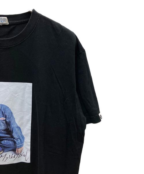 SAPEur（サプール）SAPEur (サプール) 半袖カットソー ブラック サイズ:Lの古着・服飾アイテム