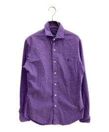 POLO RALPH LAUREN（ポロ・ラルフローレン）の古着「長袖シャツ」｜パープル