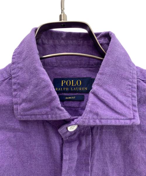 POLO RALPH LAUREN（ポロ・ラルフローレン）POLO RALPH LAUREN (ポロ・ラルフローレン) 長袖シャツ パープル サイズ:Ｓの古着・服飾アイテム
