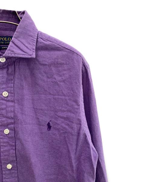 POLO RALPH LAUREN（ポロ・ラルフローレン）POLO RALPH LAUREN (ポロ・ラルフローレン) 長袖シャツ パープル サイズ:Ｓの古着・服飾アイテム