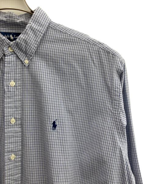 RALPH LAUREN（ラルフローレン）RALPH LAUREN (ラルフローレン) 長袖シャツ ブルー サイズ:XLの古着・服飾アイテム