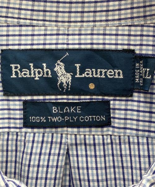 RALPH LAUREN（ラルフローレン）RALPH LAUREN (ラルフローレン) 長袖シャツ ブルー サイズ:XLの古着・服飾アイテム
