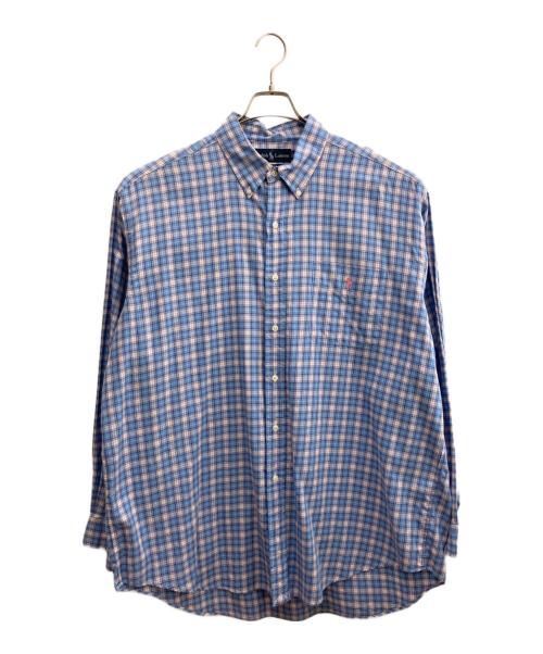 RALPH LAUREN（ラルフローレン）RALPH LAUREN (ラルフローレン) 長袖シャツ ブルー サイズ:XLの古着・服飾アイテム