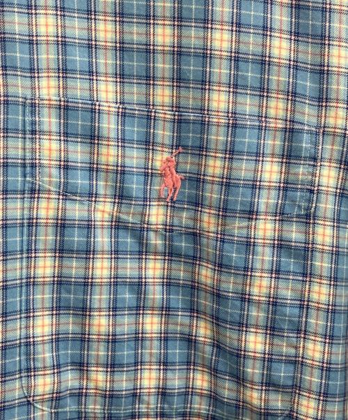 RALPH LAUREN（ラルフローレン）RALPH LAUREN (ラルフローレン) 長袖シャツ ブルー サイズ:XLの古着・服飾アイテム