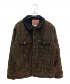 LEVI'Sリーバイス）の古着「シェルパトラッカージャケット」｜ブラウン