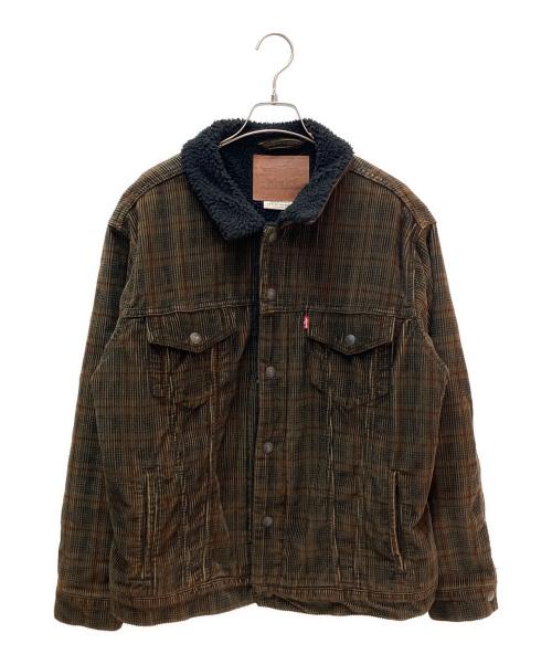 LEVI'S（リーバイス）LEVI'S (リーバイス) シェルパトラッカージャケット ブラウン サイズ:Ｍの古着・服飾アイテム