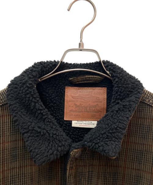 LEVI'S（リーバイス）LEVI'S (リーバイス) シェルパトラッカージャケット ブラウン サイズ:Ｍの古着・服飾アイテム