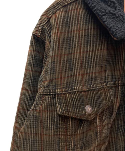 LEVI'S（リーバイス）LEVI'S (リーバイス) シェルパトラッカージャケット ブラウン サイズ:Ｍの古着・服飾アイテム