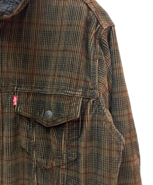 LEVI'S（リーバイス）LEVI'S (リーバイス) シェルパトラッカージャケット ブラウン サイズ:Ｍの古着・服飾アイテム