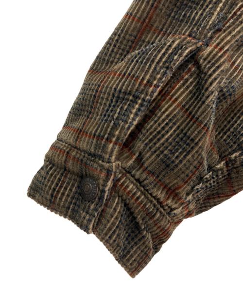 LEVI'S（リーバイス）LEVI'S (リーバイス) シェルパトラッカージャケット ブラウン サイズ:Ｍの古着・服飾アイテム