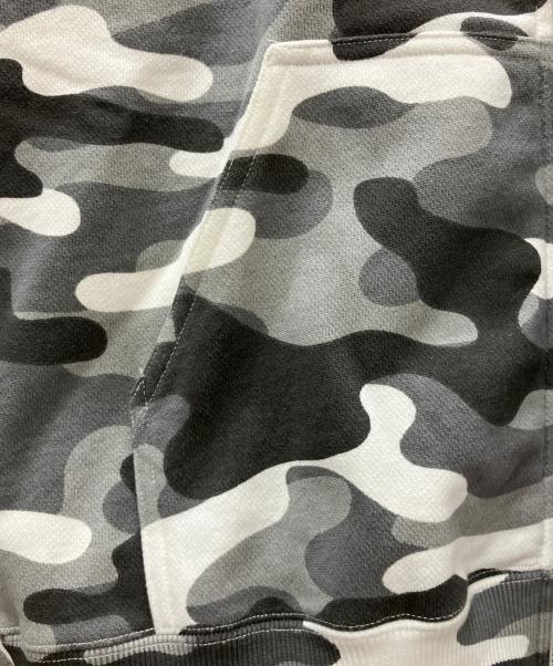 THE BLACK EYE PATCH（ブラックアイパッチ）THE BLACK EYE PATCH (ブラックアイパッチ) パーカー ホワイト×グレー サイズ:Ｍの古着・服飾アイテム