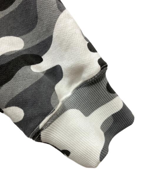 THE BLACK EYE PATCH（ブラックアイパッチ）THE BLACK EYE PATCH (ブラックアイパッチ) パーカー ホワイト×グレー サイズ:Ｍの古着・服飾アイテム