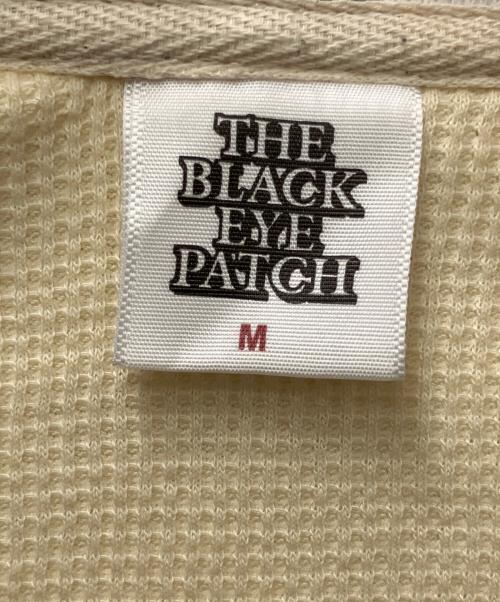 THE BLACK EYE PATCH（ブラックアイパッチ）THE BLACK EYE PATCH (ブラックアイパッチ) パーカー ホワイト×グレー サイズ:Ｍの古着・服飾アイテム