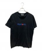Hysteric Glamourヒステリックグラマー）の古着「プリントTシャツ」｜ブラック