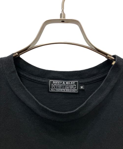Hysteric Glamour（ヒステリックグラマー）Hysteric Glamour (ヒステリックグラマー) プリントTシャツ ブラック サイズ:Ｍの古着・服飾アイテム