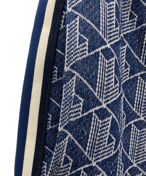 LACOSTE（ラコステ）LACOSTE (ラコステ) LACOSTE(ラコステ)サイドテーピングモノグラムジャカードトラックパンツ ネイビー サイズ:Ｍの古着・服飾アイテム