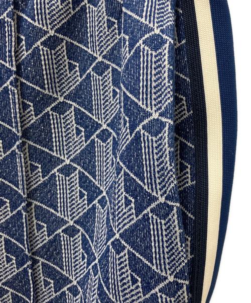 LACOSTE（ラコステ）LACOSTE (ラコステ) LACOSTE(ラコステ)サイドテーピングモノグラムジャカードトラックパンツ ネイビー サイズ:Ｍの古着・服飾アイテム