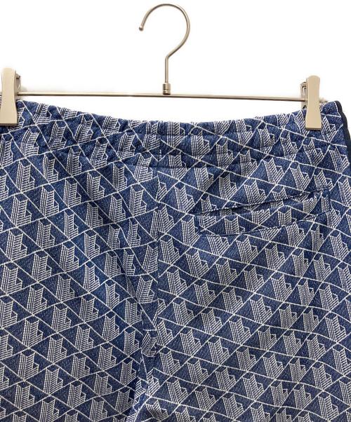 LACOSTE（ラコステ）LACOSTE (ラコステ) LACOSTE(ラコステ)サイドテーピングモノグラムジャカードトラックパンツ ネイビー サイズ:Ｍの古着・服飾アイテム