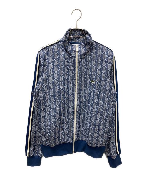 LACOSTE（ラコステ）LACOSTE (ラコステ) LACOSTE(ラコステ)モノグラムジャカードトラックジャケットメンズ ブルー サイズ:Ｓの古着・服飾アイテム