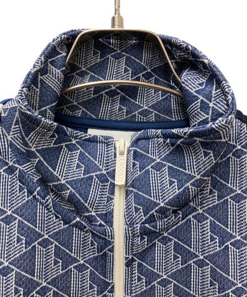 LACOSTE（ラコステ）LACOSTE (ラコステ) LACOSTE(ラコステ)モノグラムジャカードトラックジャケットメンズ ブルー サイズ:Ｓの古着・服飾アイテム