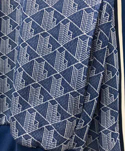 LACOSTE（ラコステ）LACOSTE (ラコステ) LACOSTE(ラコステ)モノグラムジャカードトラックジャケットメンズ ブルー サイズ:Ｓの古着・服飾アイテム