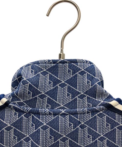 LACOSTE（ラコステ）LACOSTE (ラコステ) LACOSTE(ラコステ)モノグラムジャカードトラックジャケットメンズ ブルー サイズ:Ｓの古着・服飾アイテム