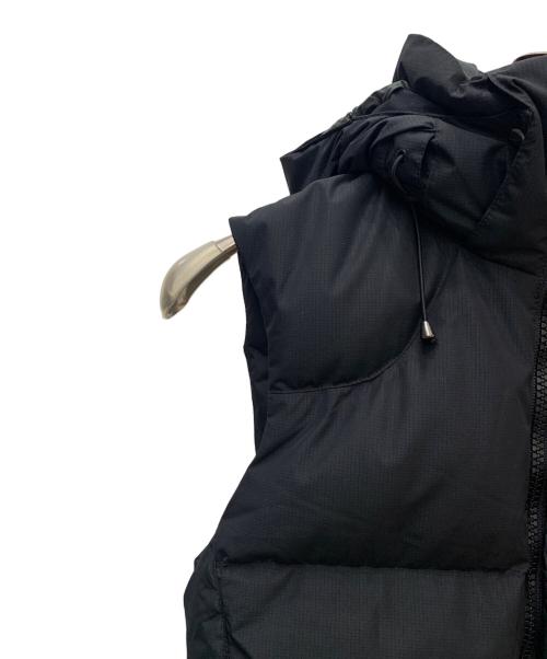 POLO RALPH LAUREN（ポロ・ラルフローレン）POLO RALPH LAUREN (ポロ・ラルフローレン) フーディダウンベスト ブラック サイズ:XSの古着・服飾アイテム