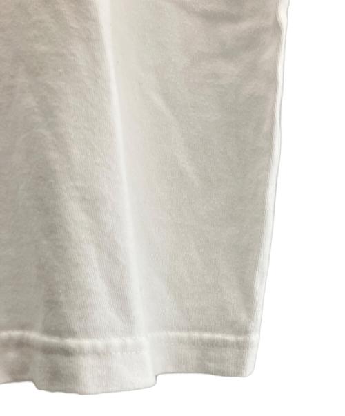 stussy（ステューシー）stussy (ステューシー) プリントTシャツ ホワイト×ピンク サイズ:Lの古着・服飾アイテム