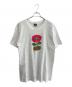 stussy（ステューシー）の古着「プリントTシャツ」｜ホワイト×ピンク