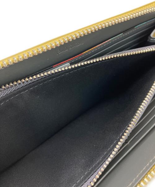 PAUL SMITH（ポールスミス）PAUL SMITH (ポールスミス) 長財布 イエローの古着・服飾アイテム
