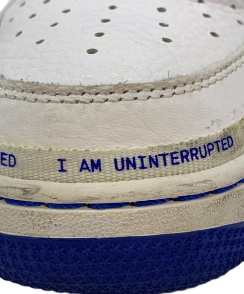 NIKE（ナイキ）NIKE (ナイキ) Uninterrupted スニーカー ホワイト×ブルー サイズ:27cmの古着・服飾アイテム