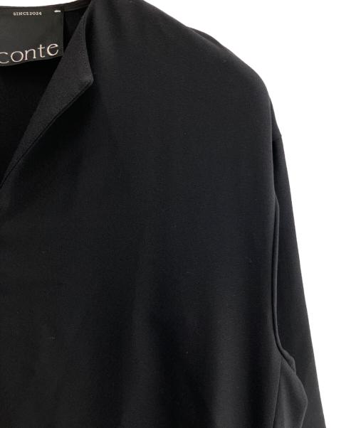 Conte（コンテ）conte (コンテ) マキシワンピース ブラック サイズ:FREEの古着・服飾アイテム