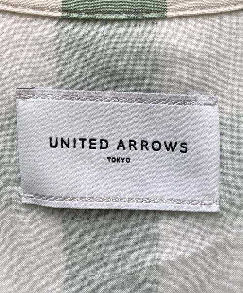 UNITED ARROWS（ユナイテッドアローズ）UNITED ARROWS (ユナイテッドアローズ) ノースリーブ・キャミソールワンピース 黄緑 サイズ:36の古着・服飾アイテム